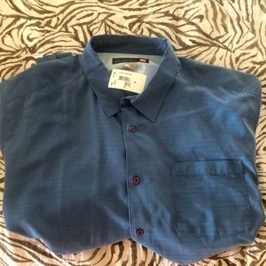 Quicksilver waterman collection short sleeve button down. Brand new - tag on!